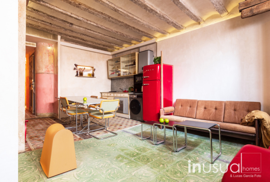 cocina desde el salón