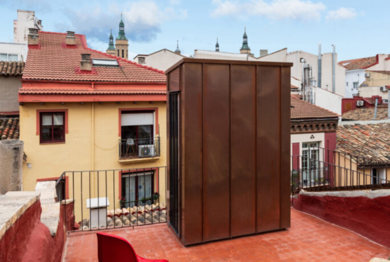 azotea edificio entrada