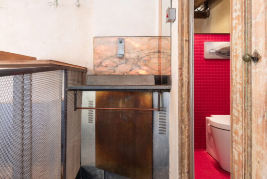 pasillo y baño atico